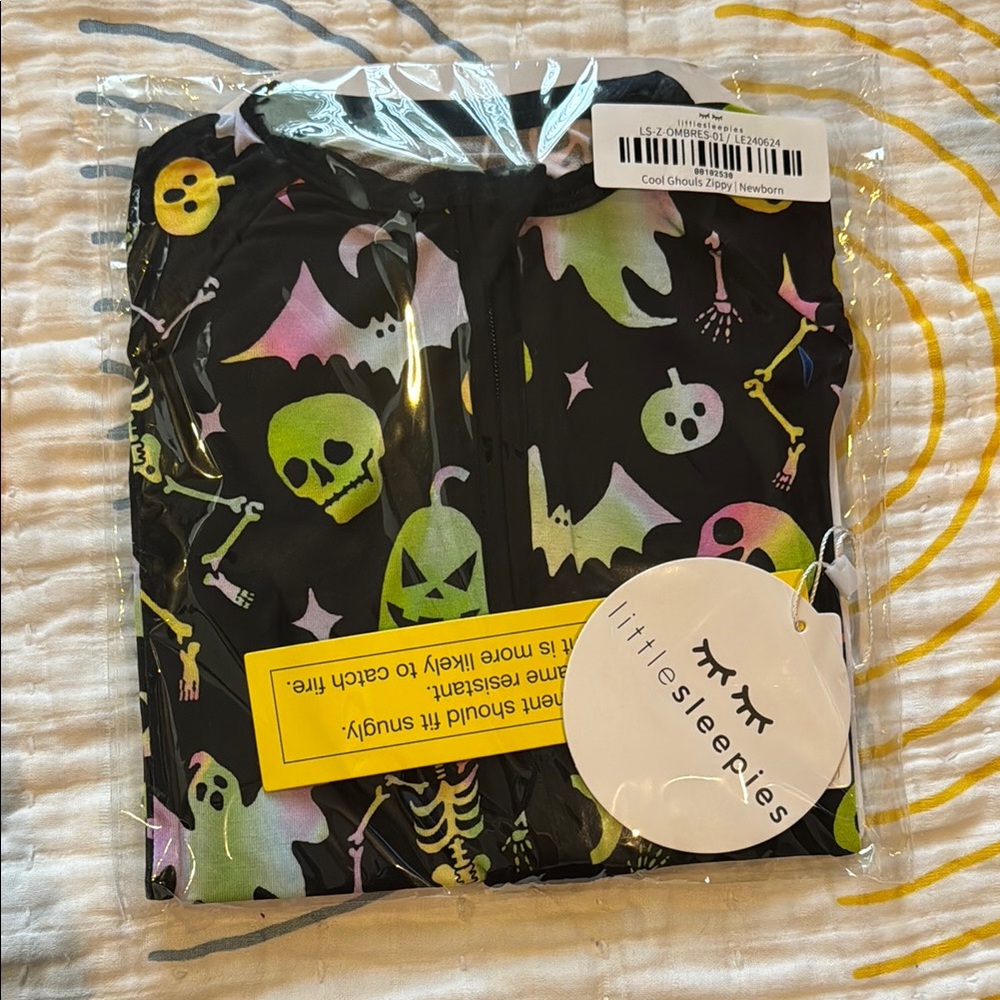 Little Sleepies Cool Ghouls Halloween Zippy